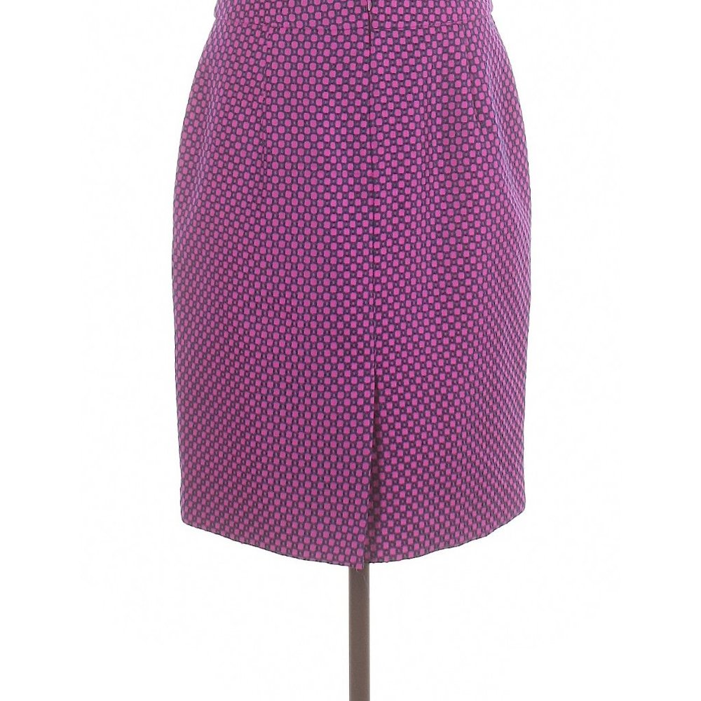 Banana Republic Pink/Navy Patterned Pencil Skirt - Picture 2 of 6